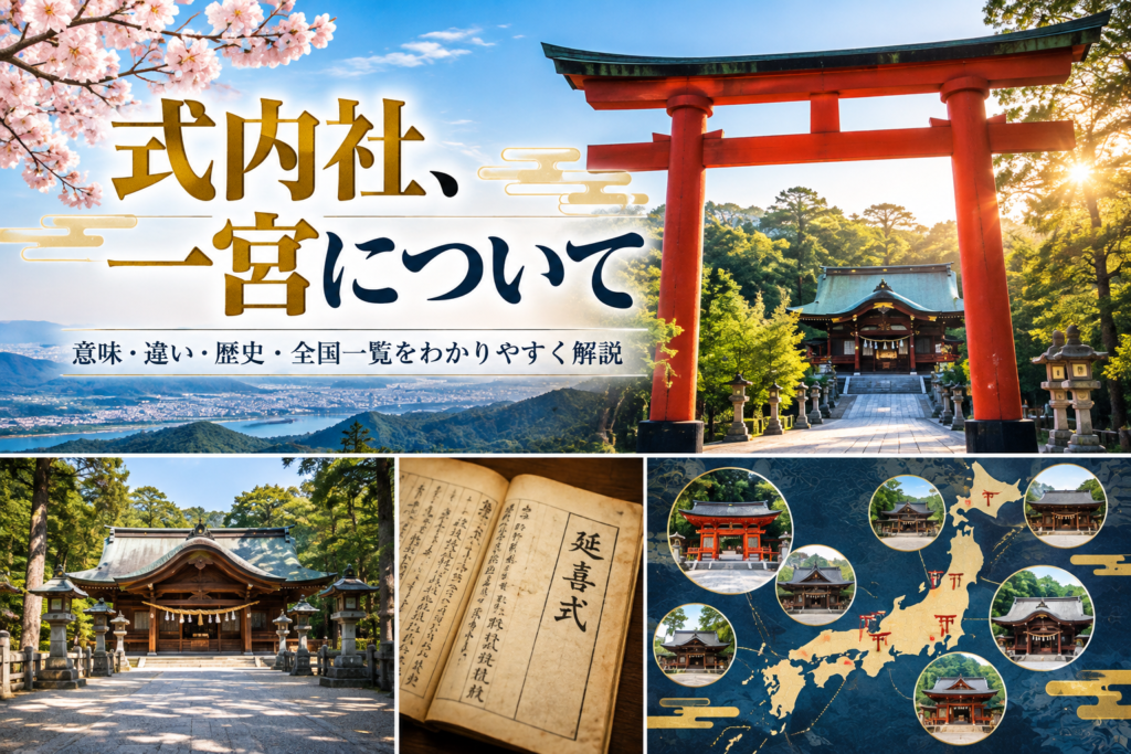 式内社と一宮の旅路